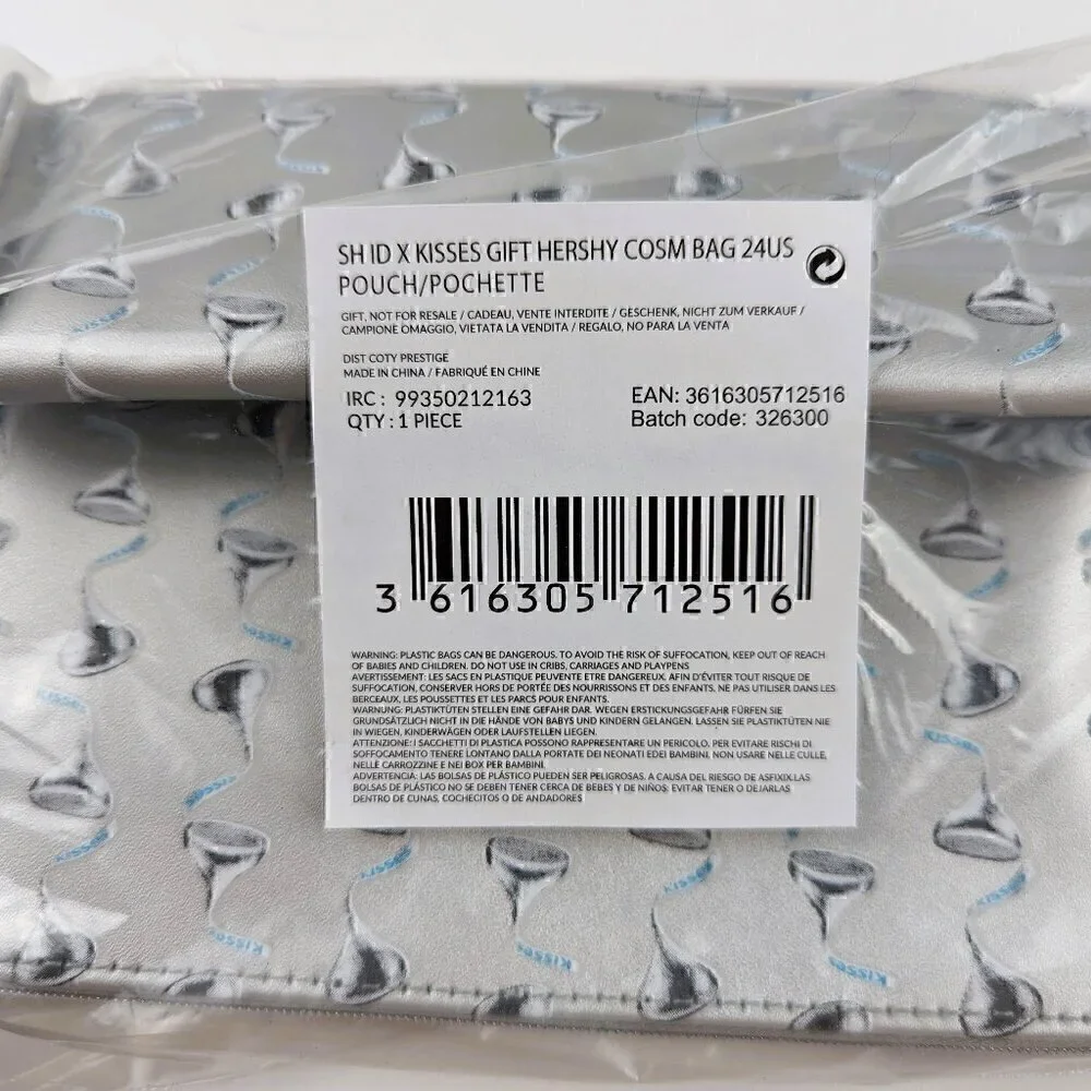 NEW Sally Hansen Hershey Kisses Cosmetic Bag